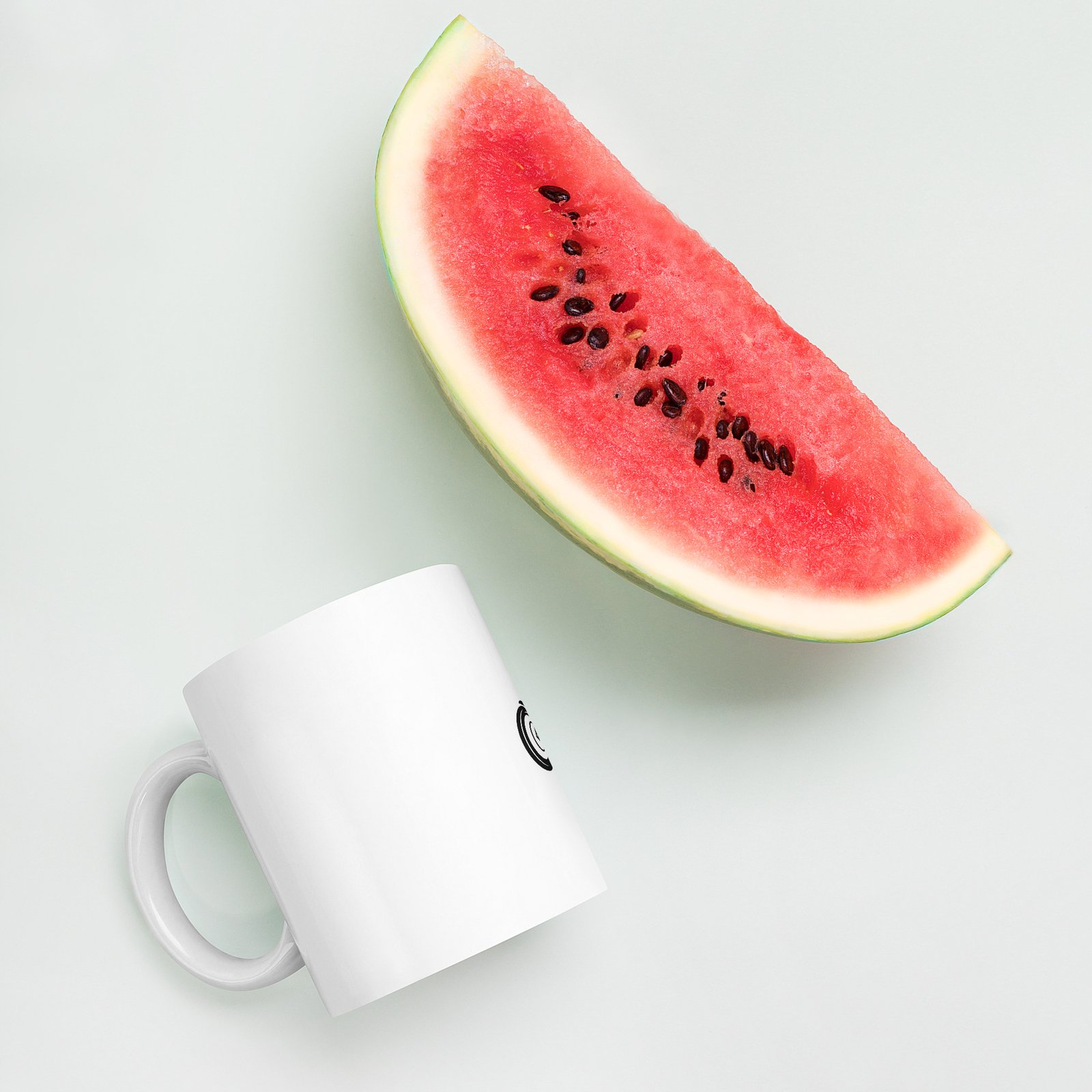 White glossy mug - Image 5